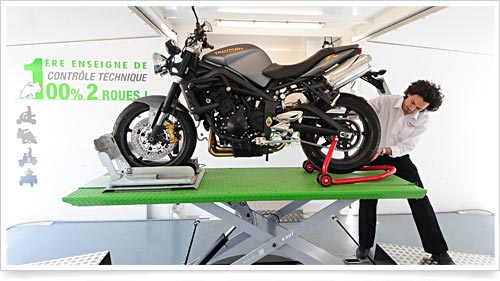 centre de controle technique 2 roues